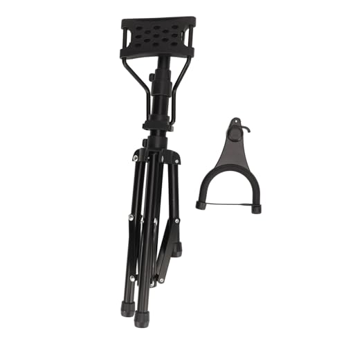 Alomejor Digital Wind Instrument Stand, Musical Instrument Holder, Foldable Electronic Tripod Stand for EWI series