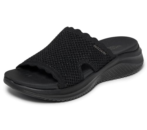 Skechers Damen Ultra Flex 3.0 Sandal Bring It! Black 38 EU