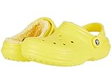 Crocs Unisex Classic Lined Clog Lemon/Lemon Men's 2, Women's 4 Medium