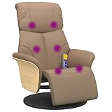 Asseyez-vous et détendez-vous dans ce fauteuil inclinable de massage très confortable !