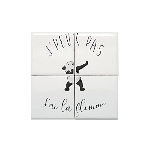 Carreaux céramique j'peux pas j'ai la flemme pour casser la monotonie murale