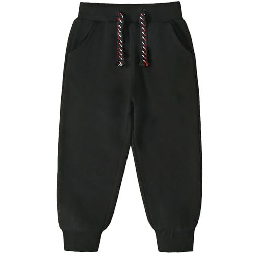 Bumeex Baby and Toddler Boys' 2-Pack Pull on French Terry Pants 1-7Y2