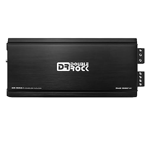 DR Double Rock DR-1500.1 Amplifier Car Audio Car Amplifier Subwoofer Amplifier RMS 1500 Watt Car Amp...