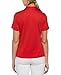 PGA Tour Women's Airflux Short Sleeve Golf Polo Shirt with Zipper, Moisture-Wicking Fabric and Sun Protection, Lychee, X-Large