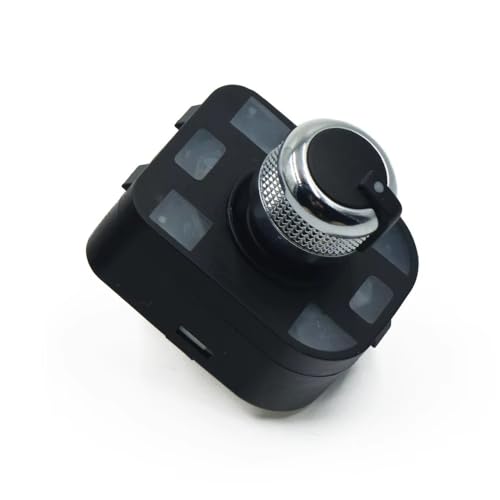Bouton de rétroviseur extérieur chromé de qualité supérieure Exeo