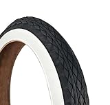 FLANC BLANC POUR STYLE RÉTRO: Bande blanche classique ajoute un look vintage distinctif