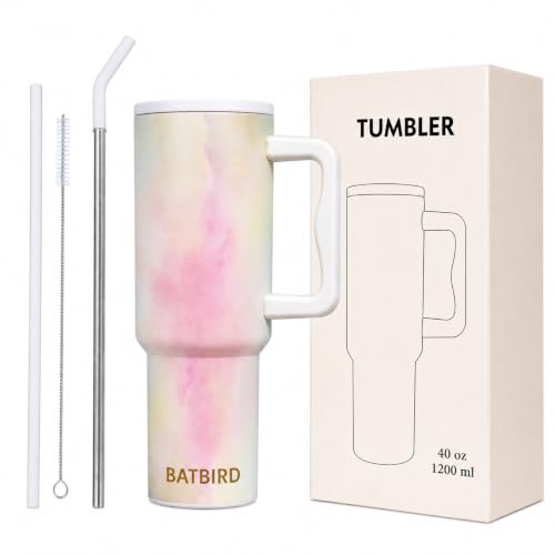 Image of Stainless Steel 1200 ml Vacuum Tumbler with Lid & Straw - Double‑Wall Insulated Cup for Travel, Gym & Office - Keeps Beverages Hot or Cold - 1.2 L Capacity (Skin Multi)