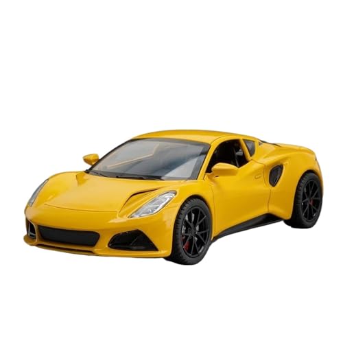 Lotus Emira voiture jouet 1:24 en métal pour occuper les enfants avec une friction son et lumière