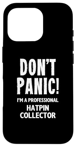 ハットピンコレクター スマホケース iPhone 16 Pro 用