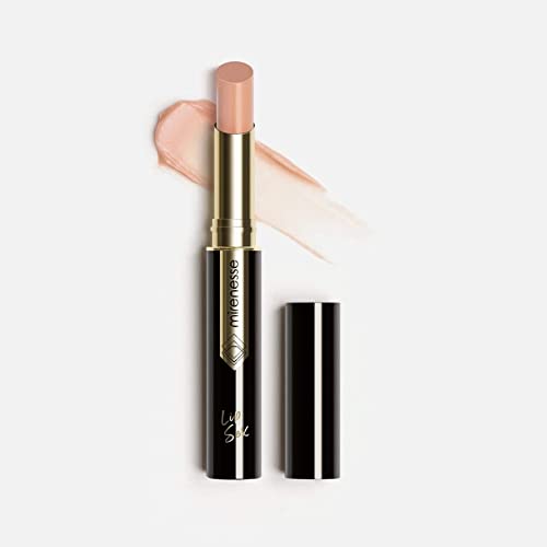Mirenesse Lip Sex Plump & Fill Tint, Hydrating Plumping Lipstick Balm with Tint and Vitamin C + Vitamin E, Vegan and Toxin Free, 3 Passion Peach 0.07 oz