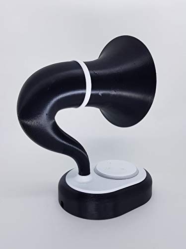 Suporte Apoio Stand De Mesa Amazon Alexa Echo Dot 3 (MODELO VITROLA GRAMOPHONE)