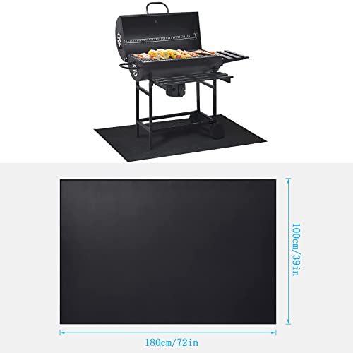 Tapete protector para chimenea interior y suelo de patio exterior 6