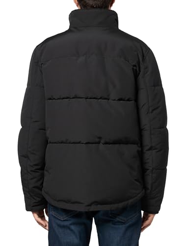 Levi's Men's Quilted Mixed Media Shirttail Work Wear Puffer Jacket4