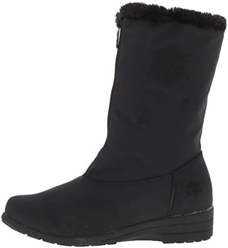 totes Women's Staride Mid-Calf Boot, Black, 7 M US | Image 7