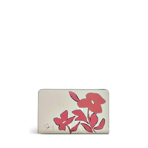 RADLEY London Bloom & Grow Women's Medium Leather Bifold Wallet, Pumice