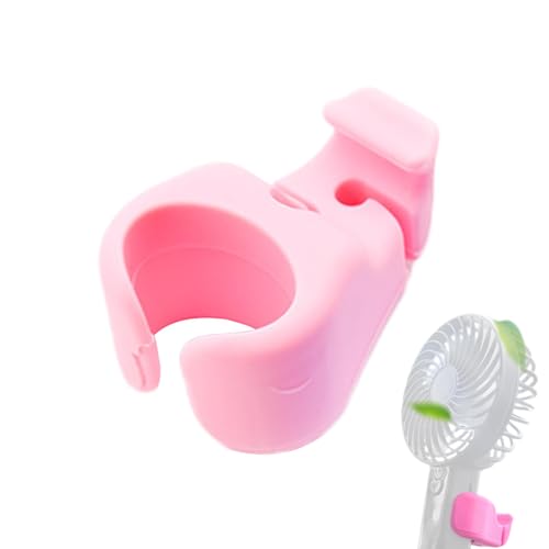 Handheld Personal Fan Holder - Cooler Fan Holder For Parasol Portable Personal | Spray Water Mist Fan Clip For Traveling, Hiking, Outdoor Activities