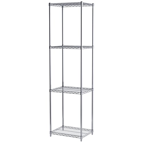 Akro-Mils AWS861824SU 4-Shelf Wire Shelving Starter Unit, 18