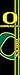 Team ProMark NCAA Oregon Ducks Door Banner