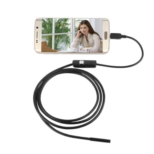 CHILDWEET 7mm High Definition Phone USB 1m Camera for Pc Phone Ip67 Waterproof Inspection Camera for Inspection Photography and Recording