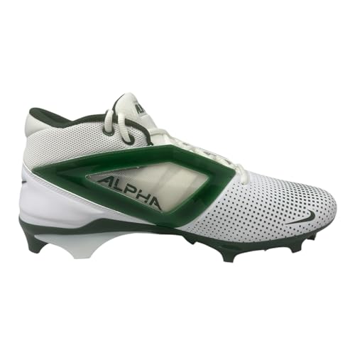 Image of Nike Alpha Menace 4 Elite Football Cleats (FD7036-600, University Red /Team Red /Black /White)
