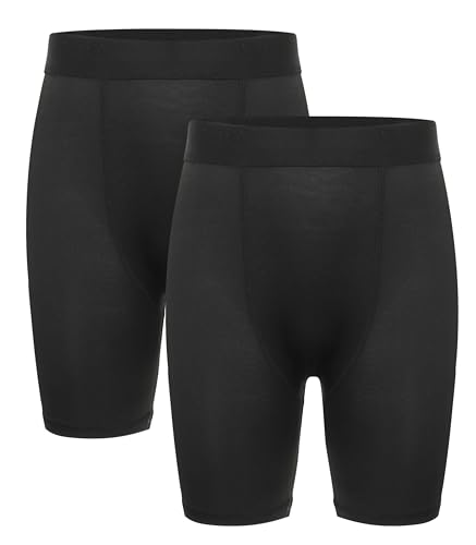 Youth Boy Compression Shorts Sports, Kids Performance Spandex Athletic Running Underwear Football Basketball2