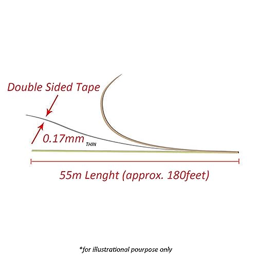 Image of EZAUTO WRAP 5 mm 300LSE Double Sided Tape Heavy Duty Cell Phone Repair 180FT Long Roll