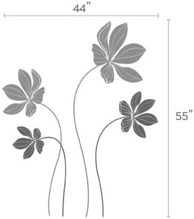 Cyclamen Flower Decals (Scheme A) - by Simple Shapes®