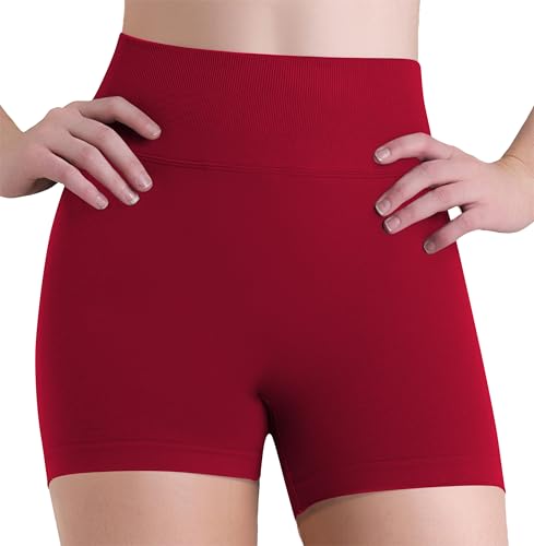 Image of Sunzel Women's Scrunch Butt Biker Shorts, High Waist, No Front Seam | 90% polyamide /10% spandex, subtle scrunch contour, supportive high waist, no front seam, 4 inch & 6 inch inseams