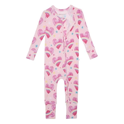 Posh Peanut Convertible Baby Sleepers - Girls Footless Baby Pajam...