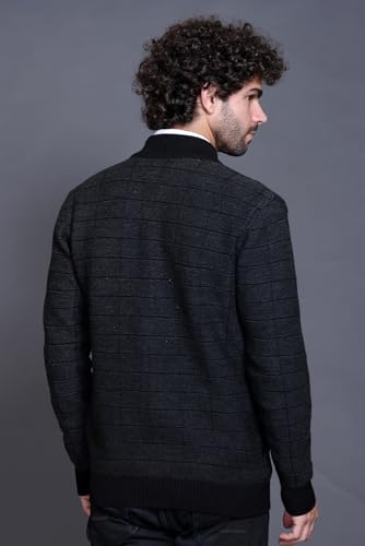 Image of GODFREY Full Sleeve Zipper Sweater for Man Winter Wear -Mens Woolen Sweaters Turtle Neck