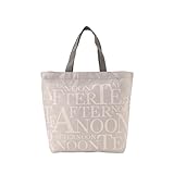[ アフタヌーンティー リビング ] AfternoonTea LIVING エコバッグ・買い物バッグ HG48 スリットポケット付きロゴバッグM ベージュ