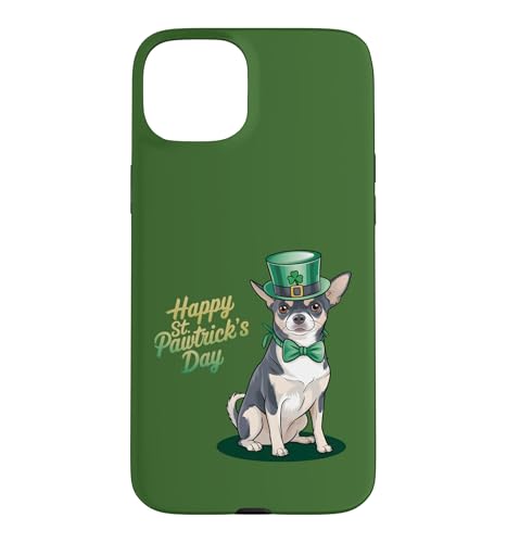 Happy St. Pawtrick's Day - �`���� ���p�g���b�N�̓� ���� �X�}�z�P�[�X iPhone 15 Plus �p
