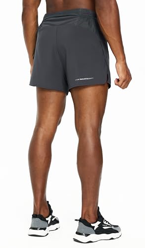 Men's Ultra Lightweight 3" Running Shorts Lined Marathon Trail Athletic Shorts2
