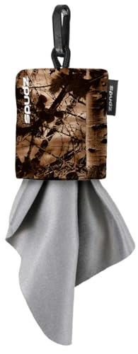 SPUDZ Classic | Microfiber Cloth Screen Cleaner and Lens Cleaner | Open Bottom | Stealth Bronze | 6 x 6 Inches