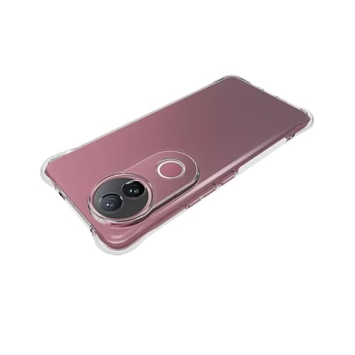 Image of Compatible for [ vivo v50 5G ] Bumper Back Case Cover for [ vivo v50 5G ] - Transparent