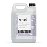 Miniml Eco Antibacterial Spray Surface Cleaner 5L Refill - French Lavender Scented Multi Purpose Anti-Bac Disinfectant Cleaning Product - Natural Plant Based Vegan Formula & Cruelty Free