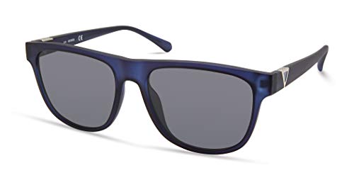GUESS Rounded Square Matte Blue