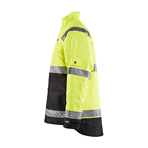 Blaklader Men's Winter Windproof Water-Resistant Breathable High Visibility Reflective Safety Jacket3