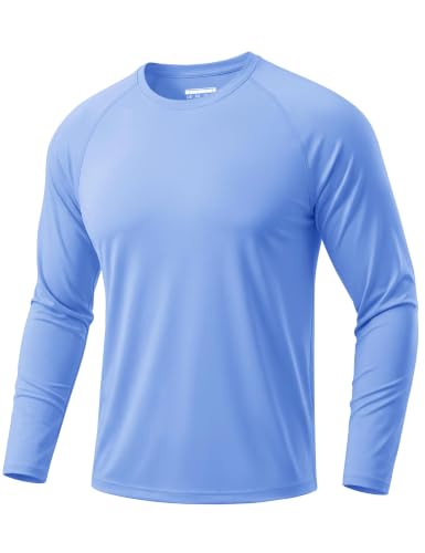 Hauts course respirant pour vos séances de running matinales en bleu clair
