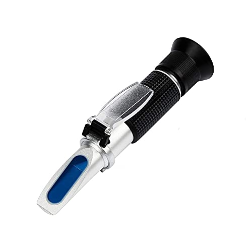 TMMLIJIPL Refractómetro Brix Azúcar 0-32% mosto 1 000-1 130 Wort índice de refracción Platón Azúcar Dispositivo de medición para elaboración de cerveza