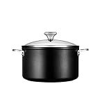 Le Creuset Toughened Non-Stick PRO Stockpot With Glass Lid, 6.3 qt. - Image 3