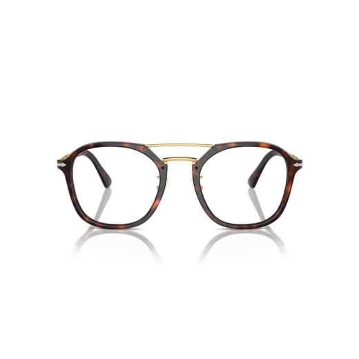 Persol Óculos de sol quadrados Po3352v, Lente Havana/Demo, 51 mm