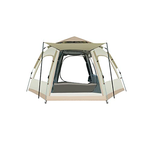 Carpa mochila campamento automática impermeable familiar miniatura 1