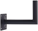 DUR-line WHSPB 35cm – Stahl Wandhalter pulverbeschichtet – SAT Wandhalterung für Satellitenschüssel