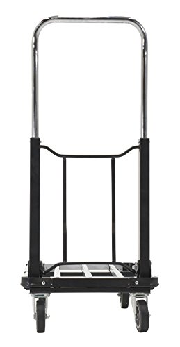 Vestil Fapt-1628 Aluminum Fold Up Platform Truck, 300 Lbs Capacity, 28" Length X 16" Width, 6-1/2" Deck Height #TOP3