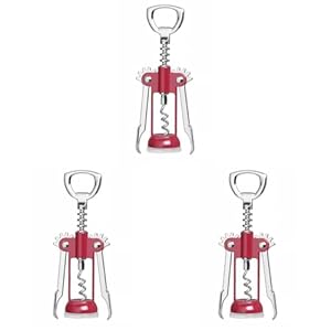 HENDI Hebelkorkenzieher mit Kapselheber, 3er Pack