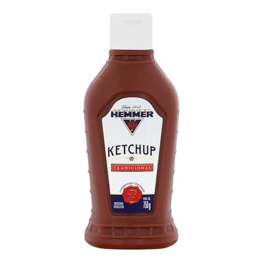 Ketchup Tradicional Hemmer Squeeze 750g