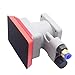 Air Random Orbital Sander Pneumatic Tool For Robot Arm Pneumatic Mini Polisher 75*100mm for Automation System Woodworking DIY Finishing 11000RPM