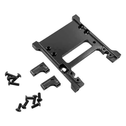 RC�A�b�v�O���[�h�X�y�A�p�[�c For SCX10 PRO 1/10 RC �������[�g�R���g���[���Ԃ̃A�b�v�O���[�h���i�t�����g�V���[�V�u���[�X & �T�[�{�E�C���`�}�E���g�����A�N�Z�T���[(Black)
