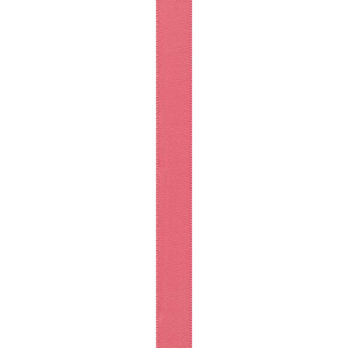 Image of Offray 360095 5 /8 inch Wide Single Face Satin Ribbon, Coral Rose Pink, 6 Yds